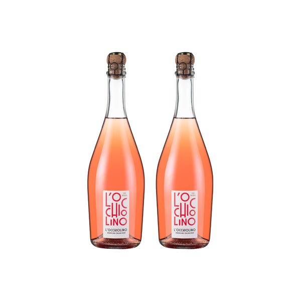 【LINE限定】L'Occhiolino Sparkling Rosato NV 2瓶