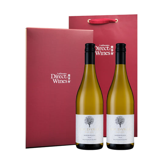 【端午特別禮饗】紐西蘭Holdaway Estate 2021 白蘇維儂白酒雙入禮盒組
