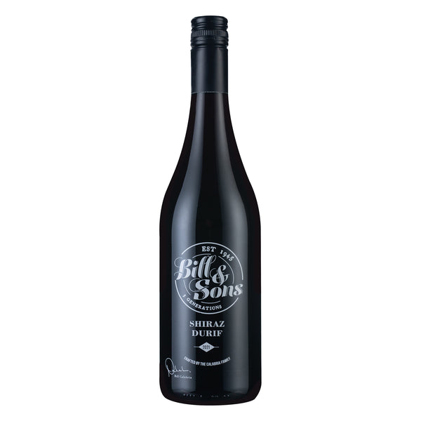 ★樂迷專屬特別價酒款★Bill & Sons Shiraz Durif 2021