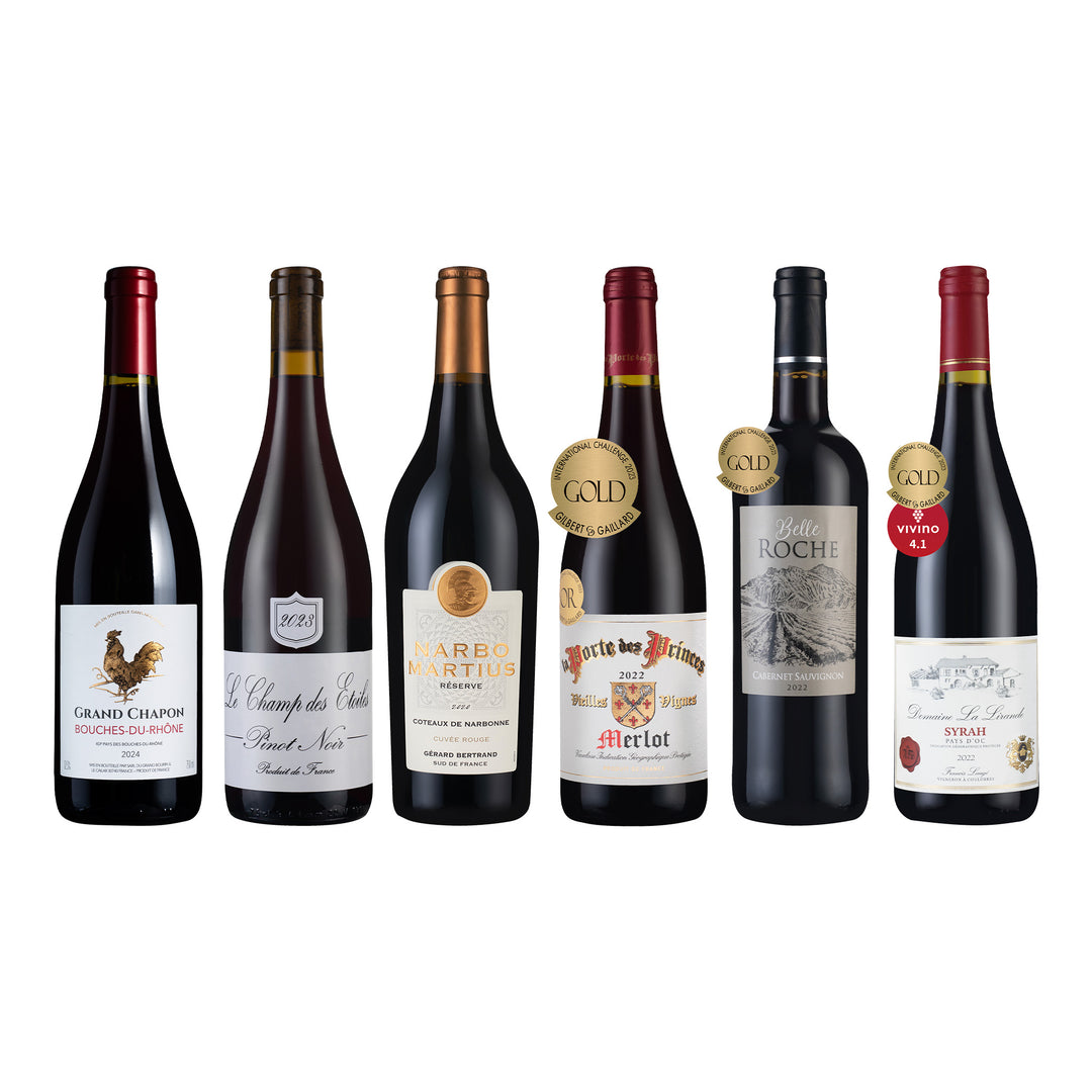 經典法國隆河南法聖誕組 6瓶