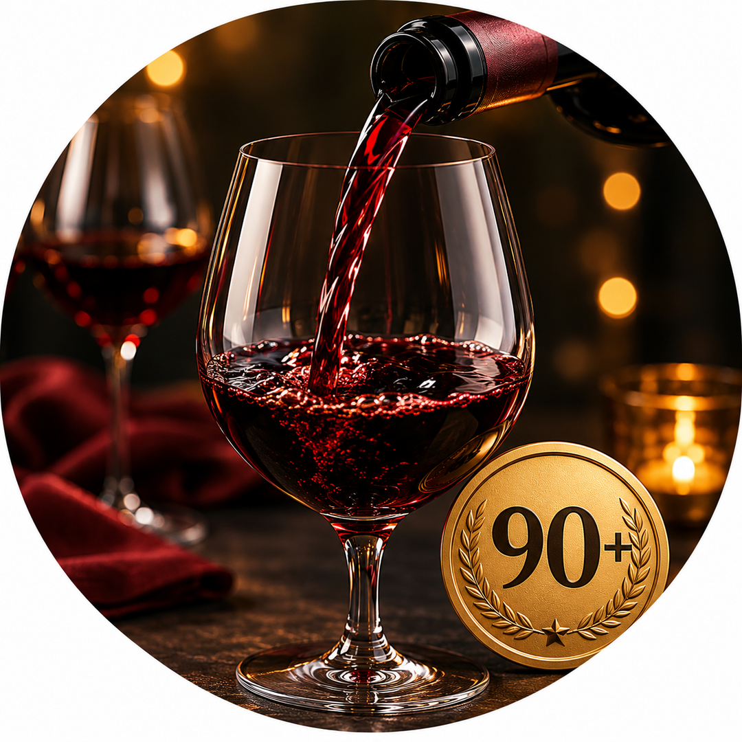 90+ Critically Acclaimed Wines