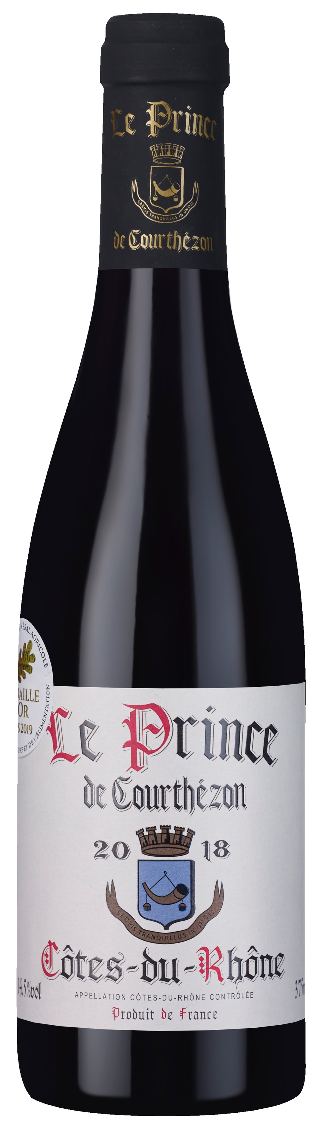 Le Prince de Courthézon Côtes du Rhône (half bottle) 2018