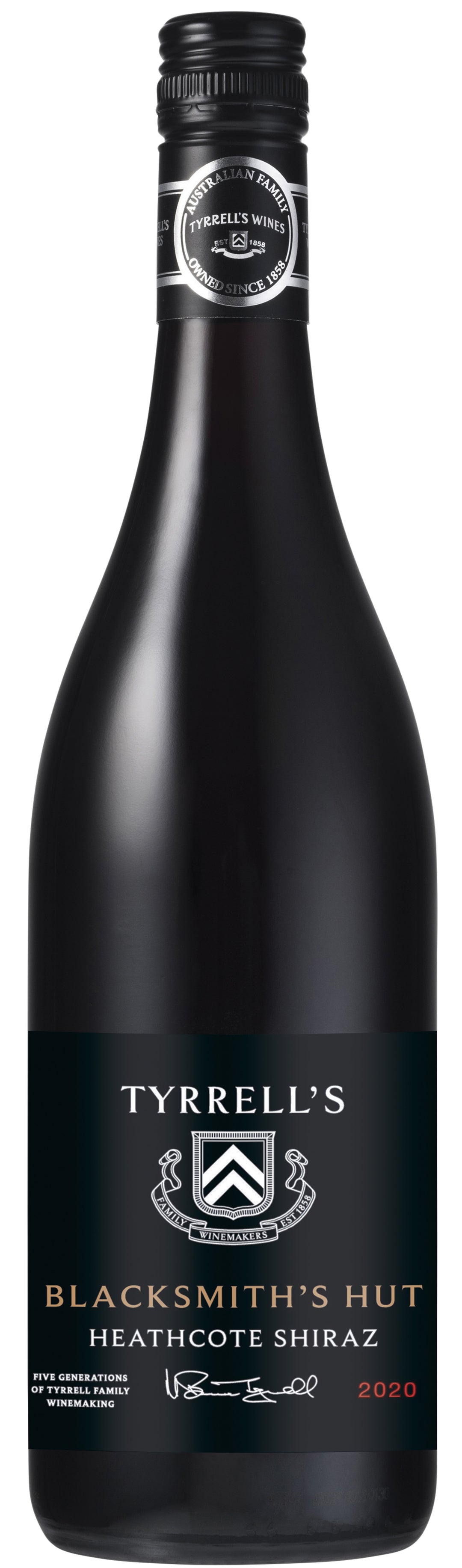Tyrrell's Blacksmith's Hut Shiraz 2020