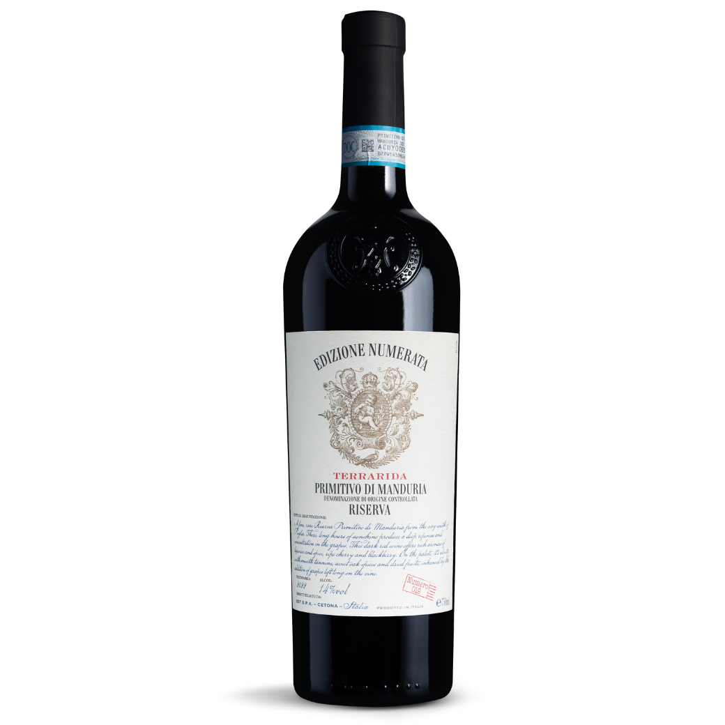 Edizione Numerata Numero 19 Primitivo di Manduria Riserva 2022