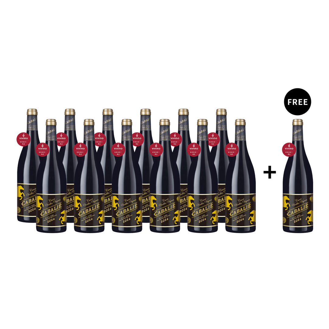 馬年限定版Cabalié Cuvée Vieilles Vignes 2024 12瓶 加送同款馬年特釀1 瓶