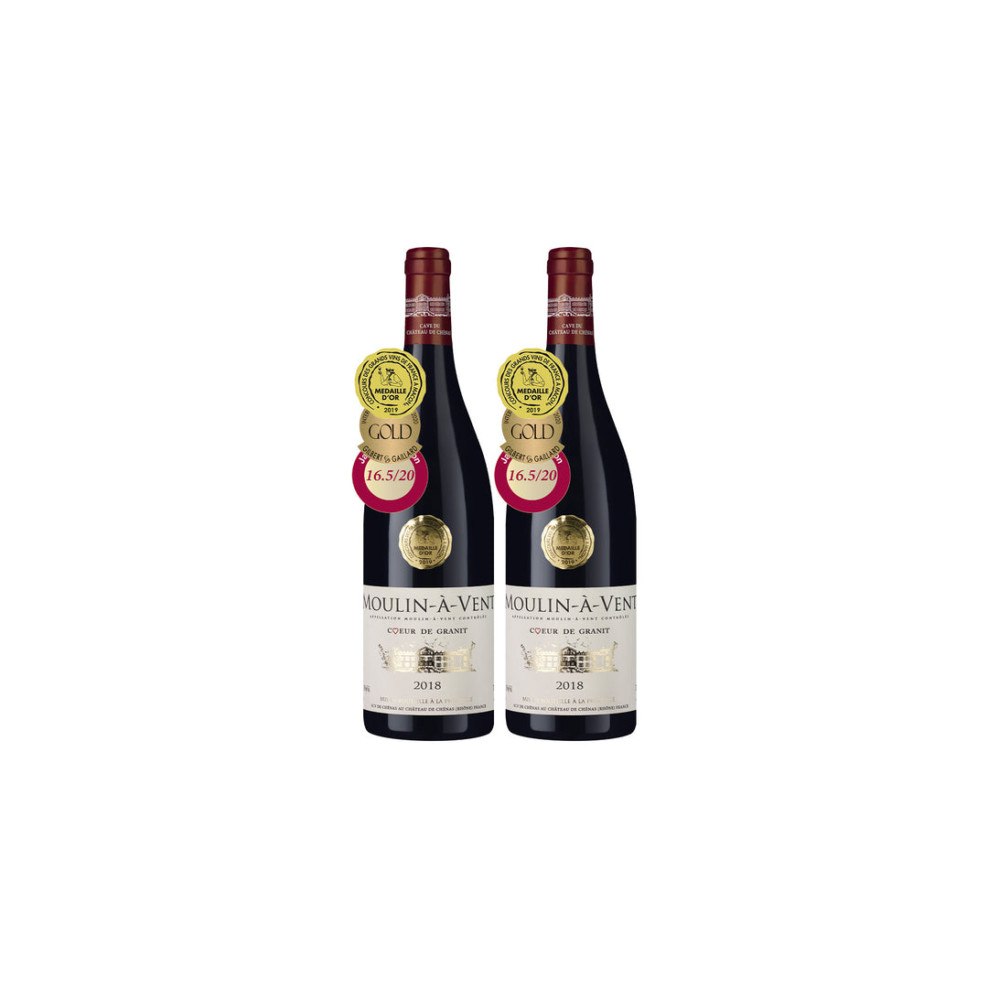 【雙12加購優惠】Cœur de Granit Moulin-à-Vent 2018 2瓶