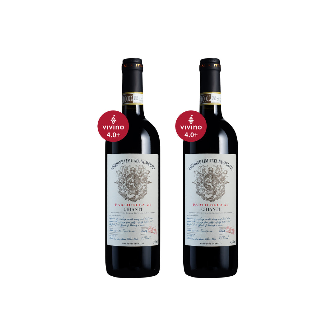 超值加購1： 義大利密碼酒奇揚地Edizione Limitata Numerata Chianti Numero 3 Particella 21 2024 兩瓶