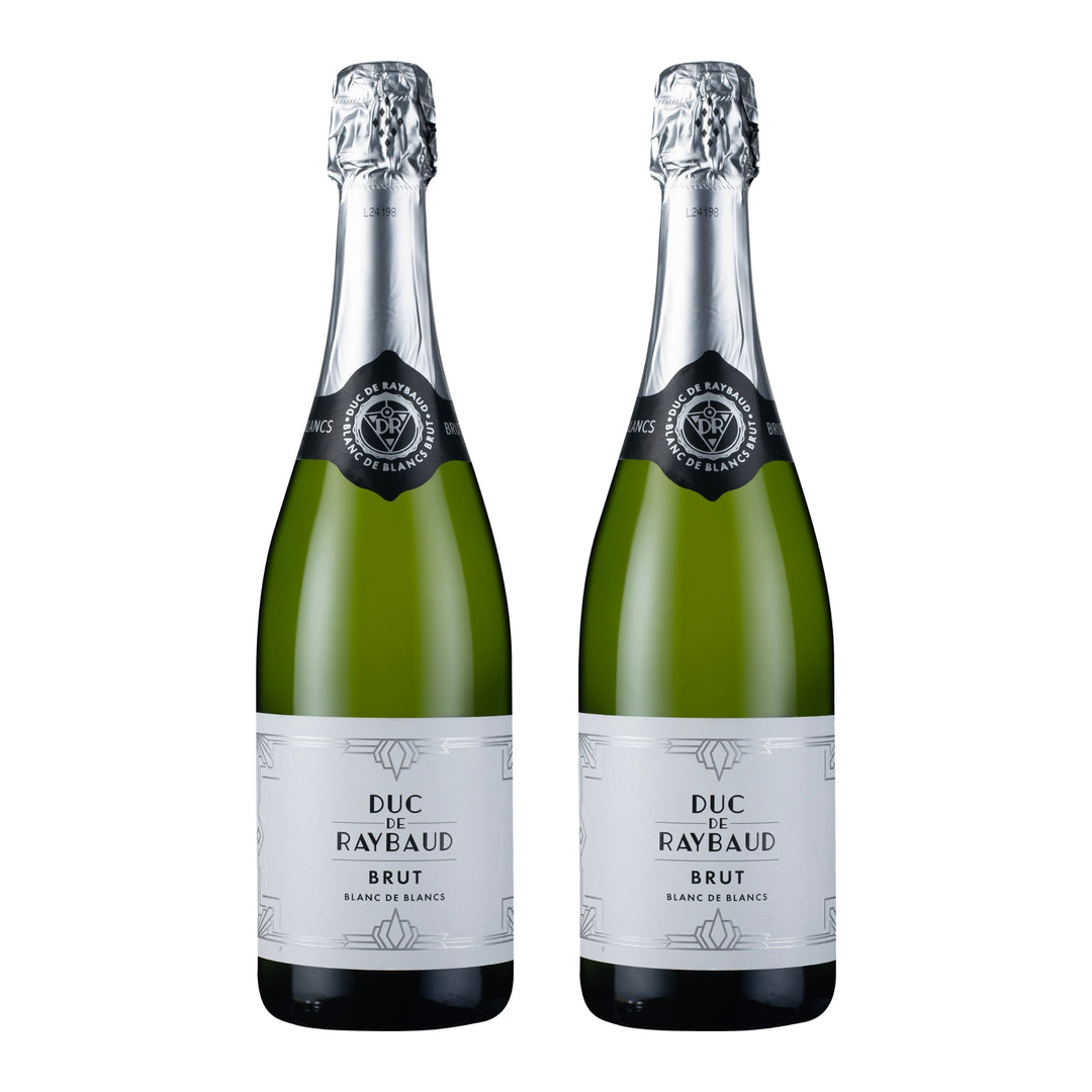 【雙十加購優惠】Duc de Raybaud Brut Blanc de Blancs Sparkling NV 2瓶