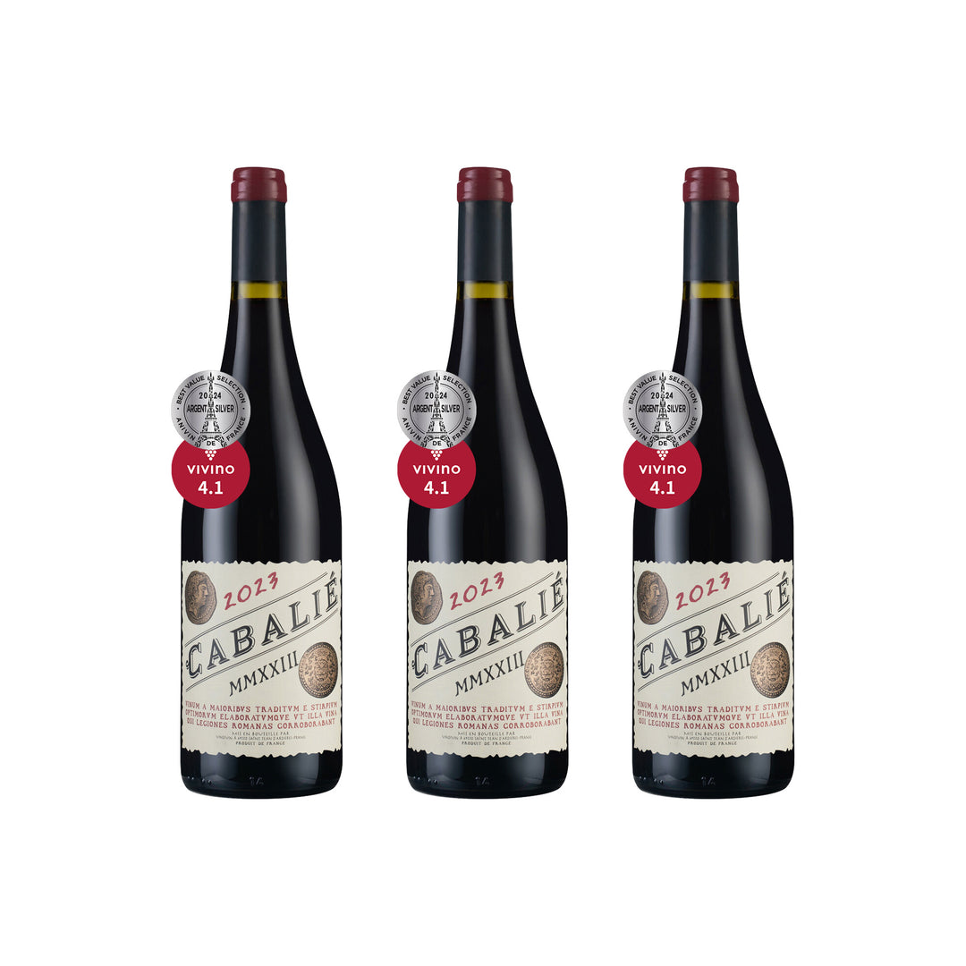 [台北紅酒馬拉松] 4折選購 Cabalie 2023 3瓶組