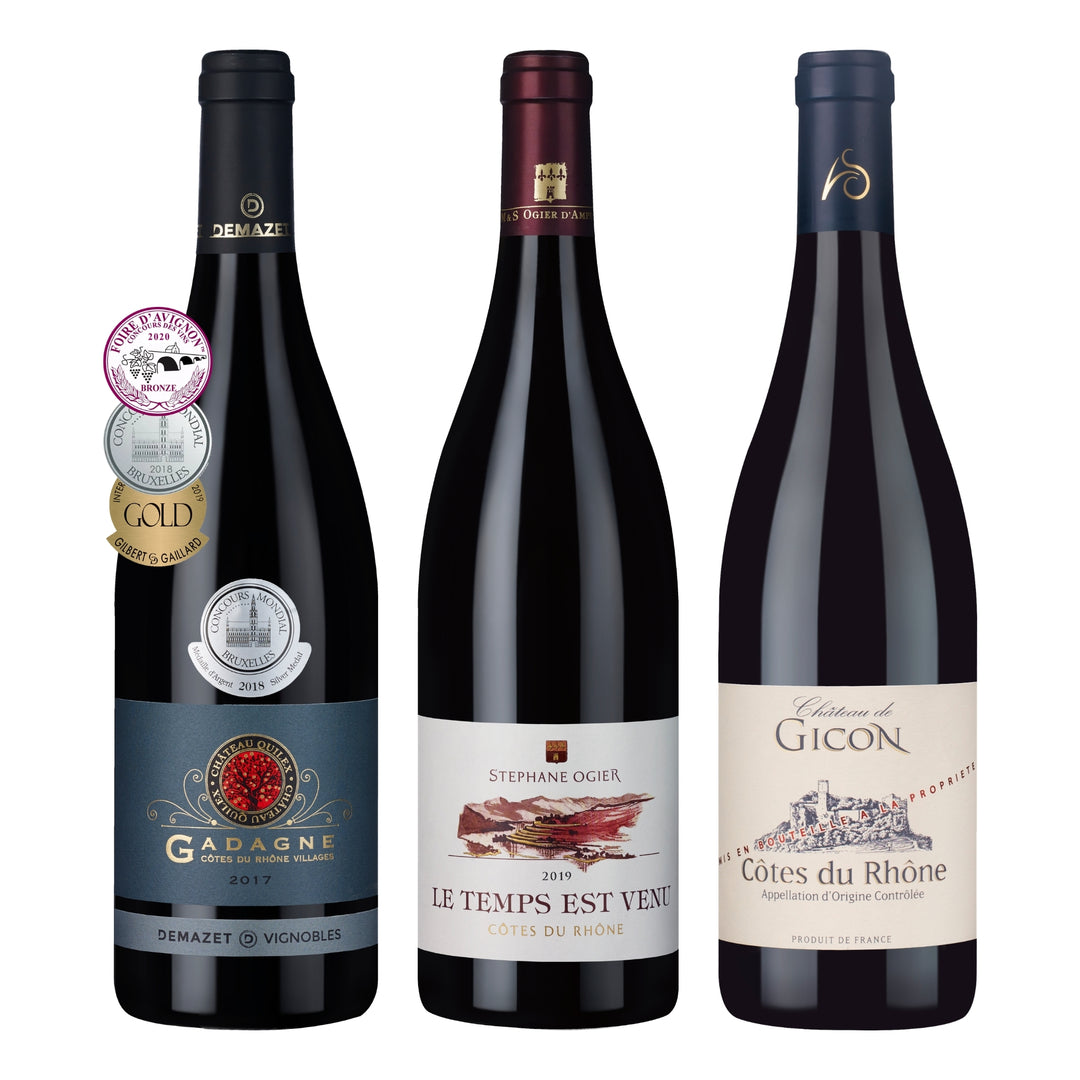【官網限定】法國隆河精選🍷暖心濃郁紅酒3瓶組