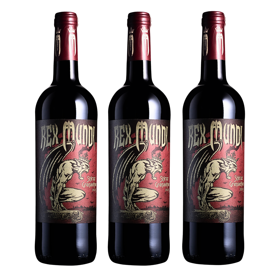 【社群限定｜單組免運】萬聖之王！法國暢銷紅魔鬼 Rex Mundi Shiraz Grenache 2025 3入組