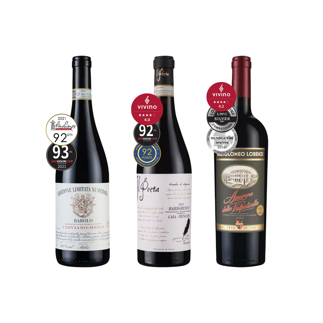 [6045 JUN Lexus] Coupon: Barolo + Amarone + Barbaresco (3x1)