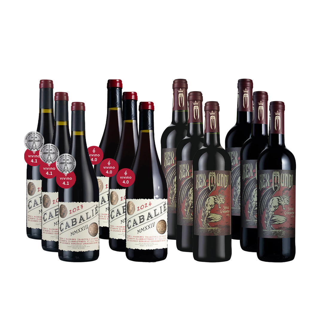 【新春開運團購】傳奇釀酒師最暢銷佳作 Cabalié + Rex Mundi 12瓶