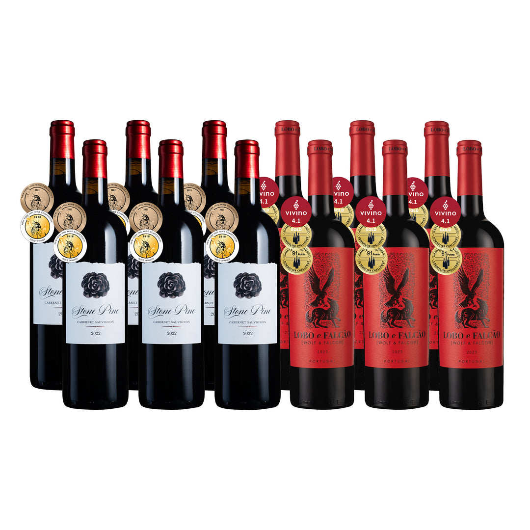 90+ 高分西葡美酒組 12瓶