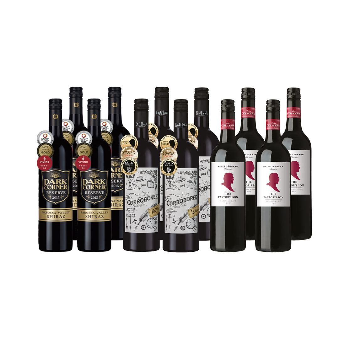 澳洲巴羅莎谷典藏紅酒組12瓶