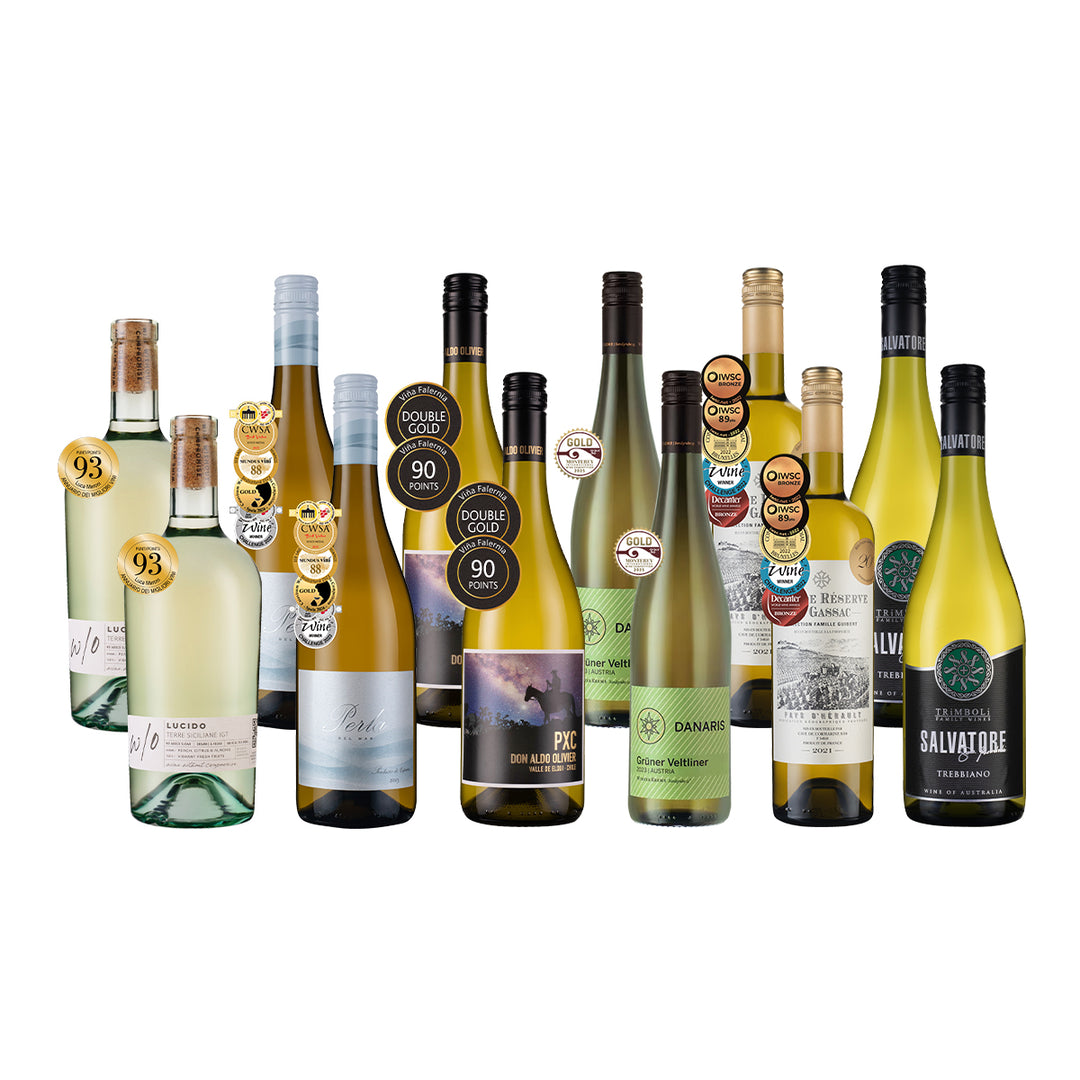 高分搭餐白酒選12瓶組 + 長榮航空獎勵哩程1000哩