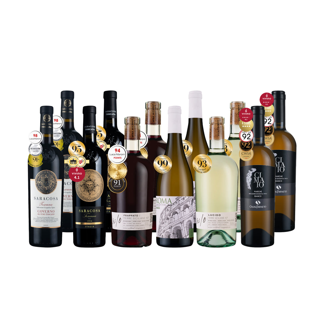 Luca Maroni 90+高分評鑑酒組12瓶