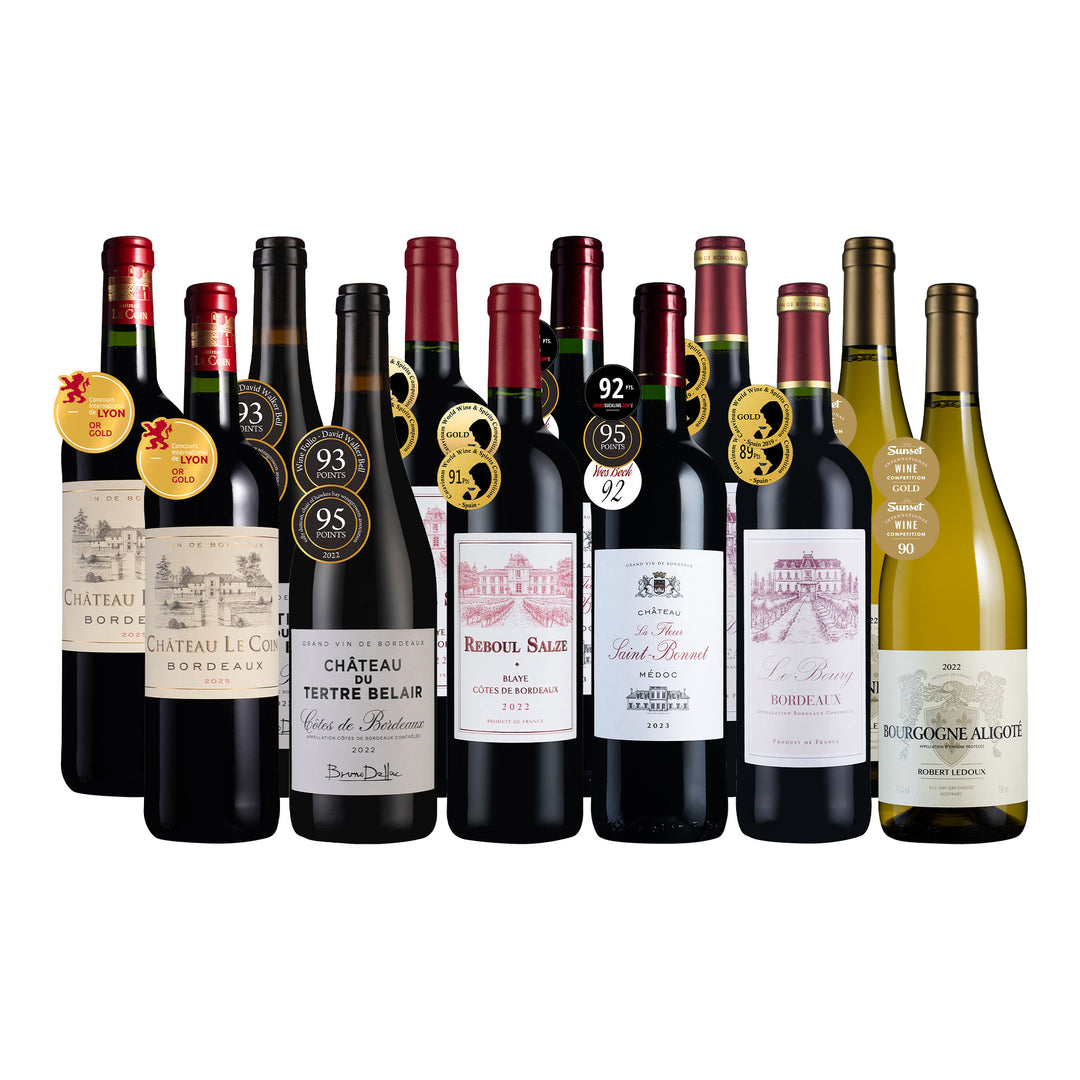 [6044 JUL Business Week RC] Award 5 BDX Reds + 1 Burgundy White (6x2)