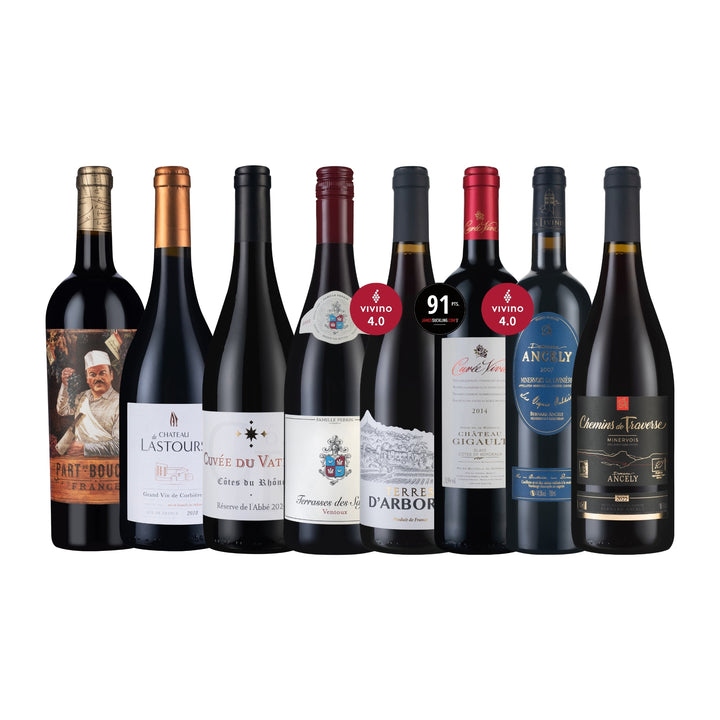【樂事會團購】法國紅酒絕版年份紅酒8瓶（4折團購出清）