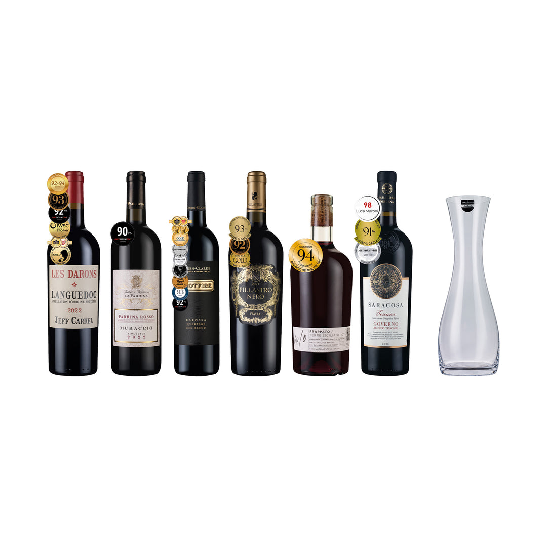 James Suckling & Luca Maroni雙強推薦90+高分酒組 + 免費贈品