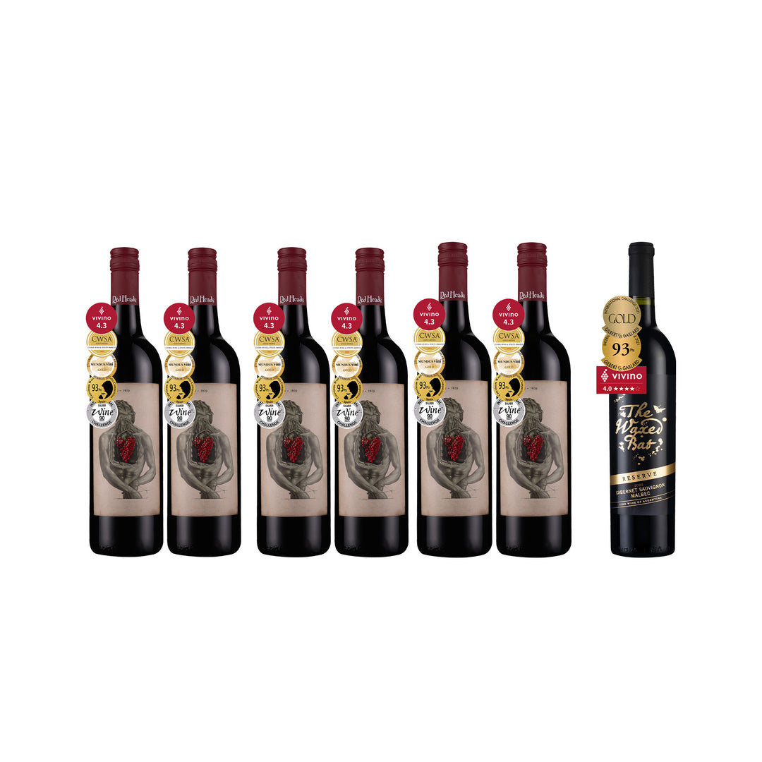 RedHeads Night Of The Living Red 2022 6瓶 + 免費93高分紅酒1瓶