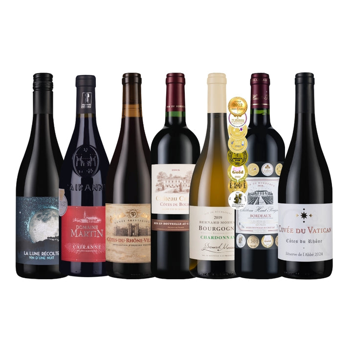 法國美酒最後庫存清倉特賣共7瓶 (6紅1白)