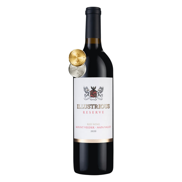 【9/24-9/29新酒快閃優惠】加購納帕金獎紅酒 Illustrious Reserve Napa Valley Red Blend 2020 1瓶