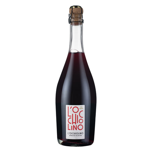★黃金級酒選2★ L'Occhiolino Semi-Sparkling Red 2023 1瓶