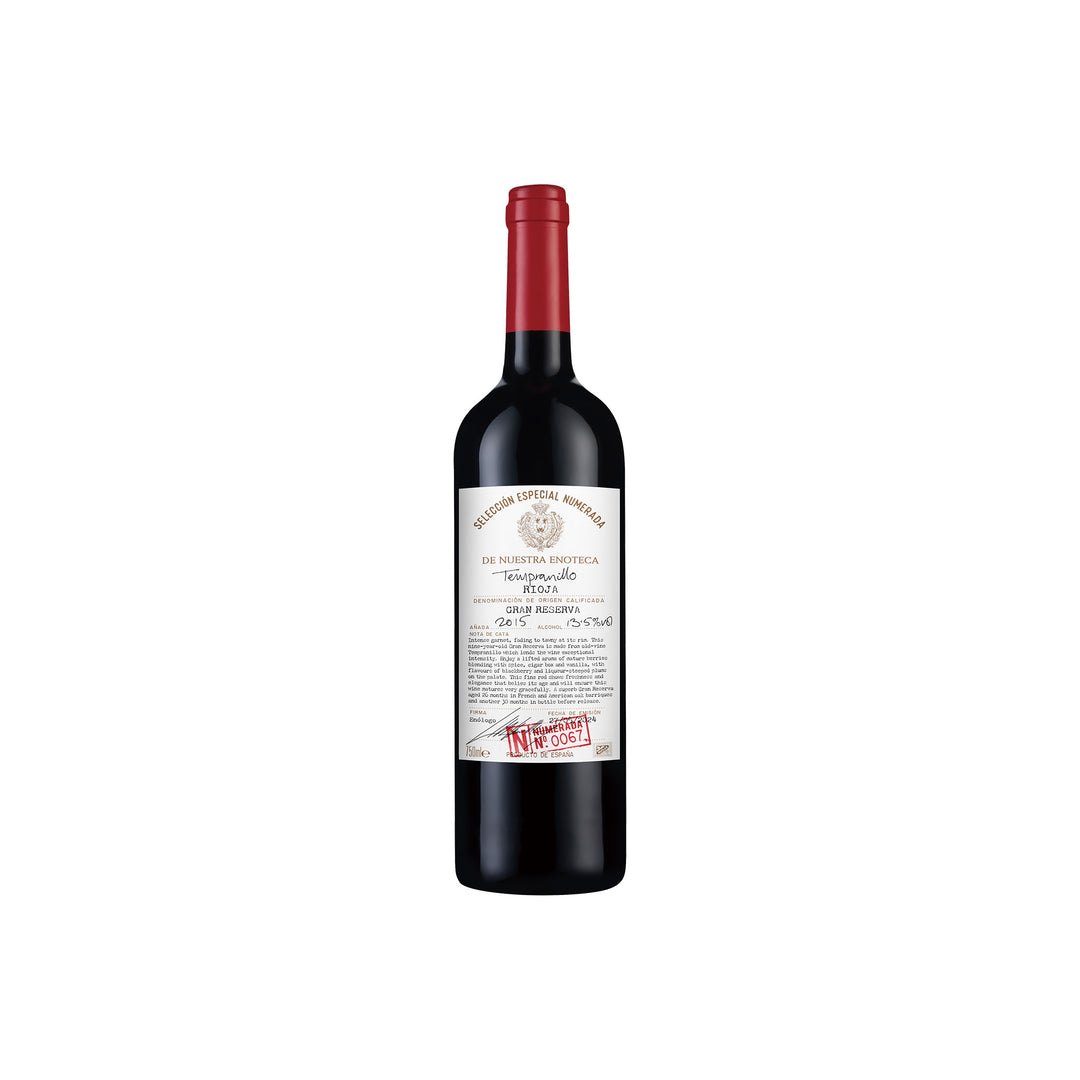 【壽星自由選6】十年陳釀淬鍊特級珍藏 Selección Especial Numerada 67 Rioja Gran Reserva 2015