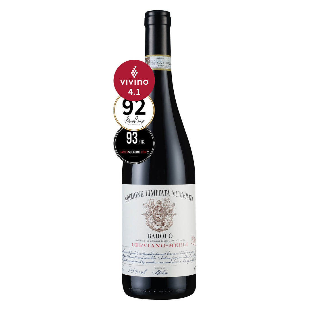 中秋超值加購2：93高分義大利酒王巴羅洛(Barolo)1瓶