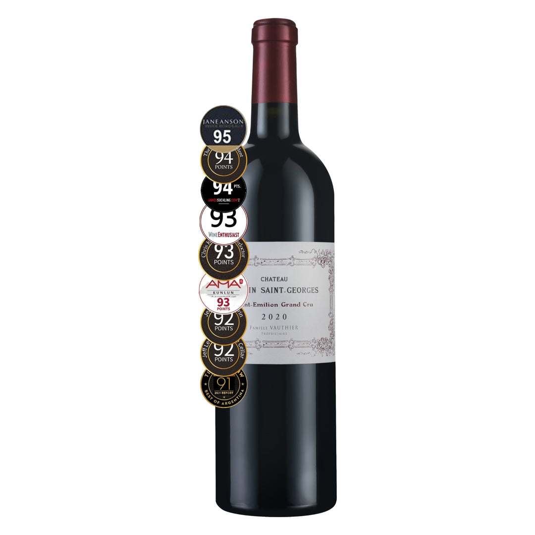 【葡萄酒顧問推薦】Château Moulin St George 2020