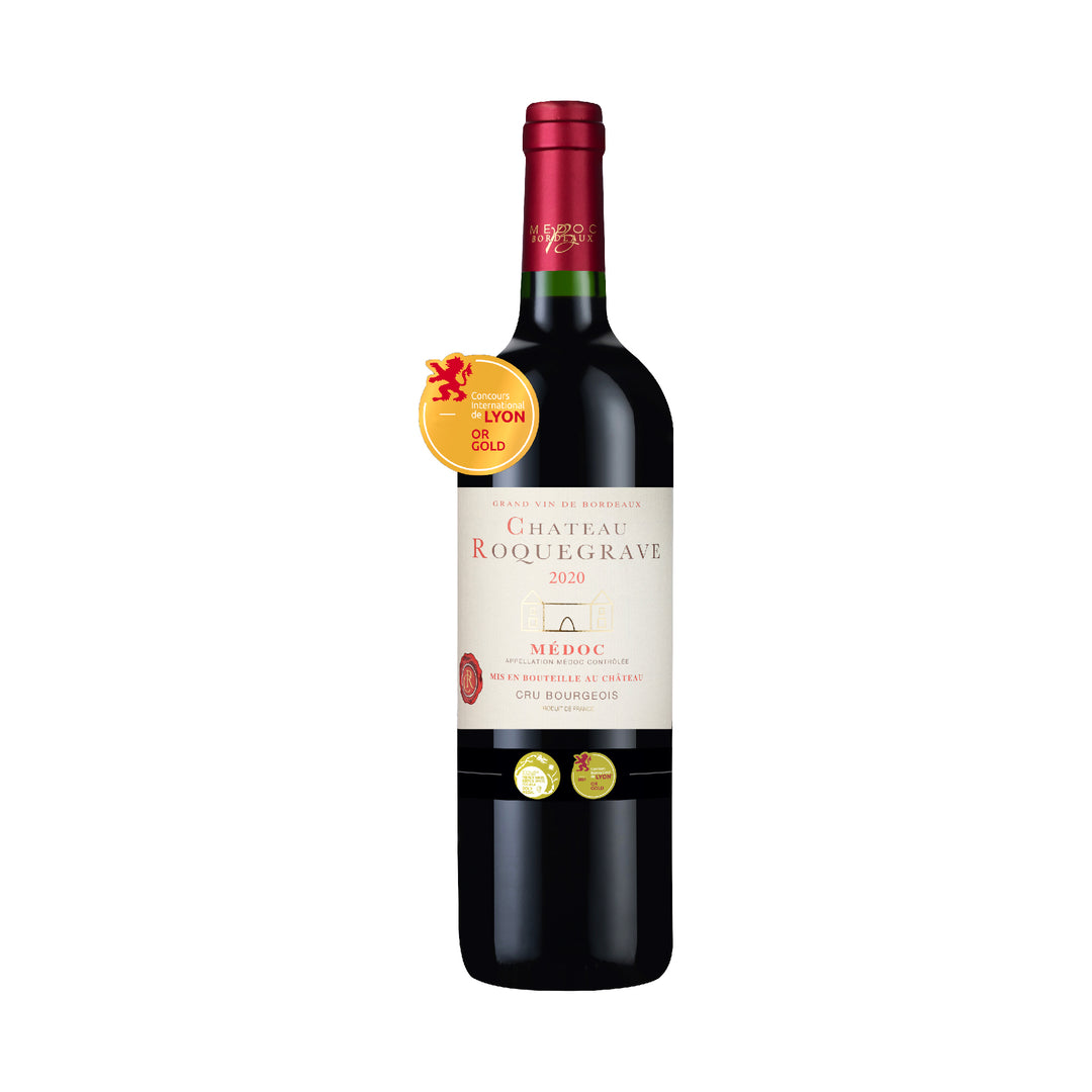 【梅多克中級酒莊經典】  Château Roquegrave 2020 1瓶