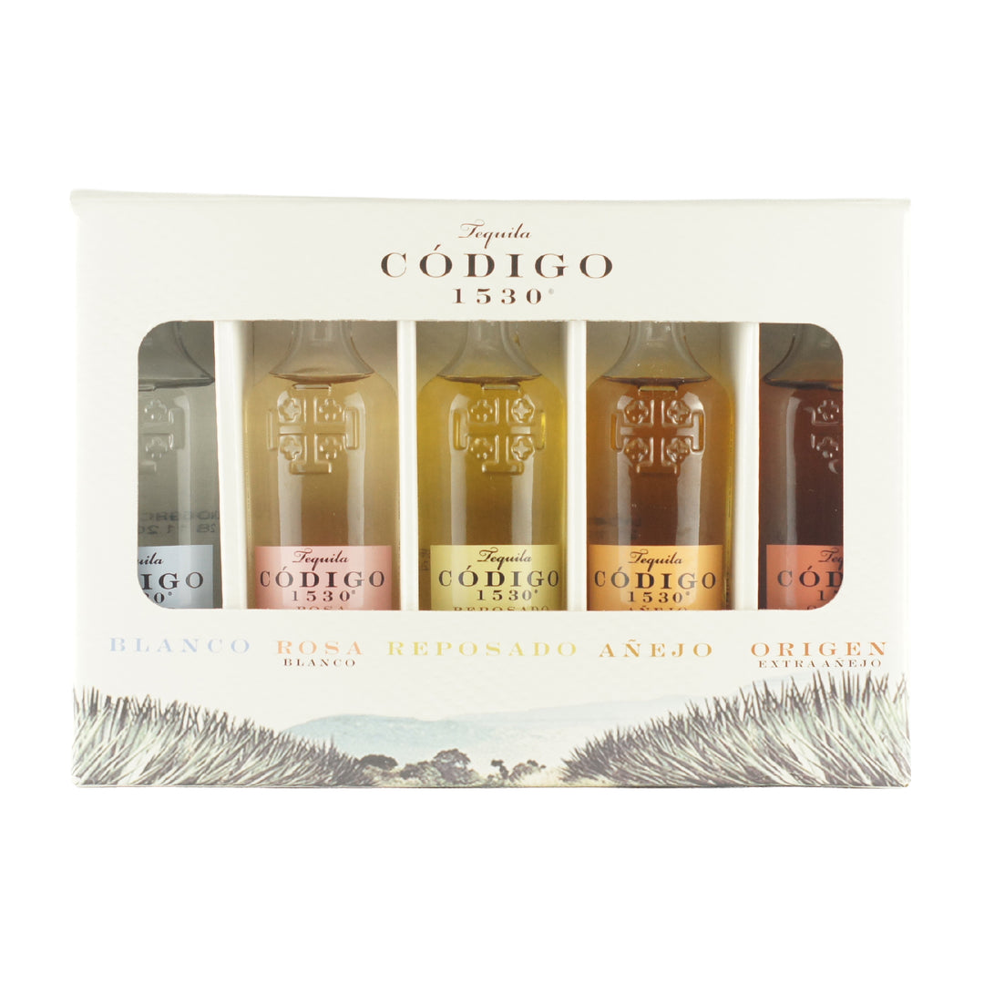 【五代傳承精品】 CODIGO 1530 龍舌蘭酒套裝 (5瓶 x 50ml)