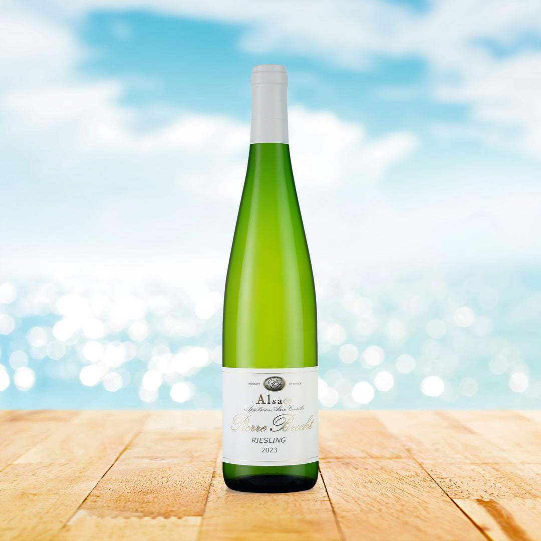 ⑥ 法國唯一白酒代表 Pierre Brecht Riesling 2023