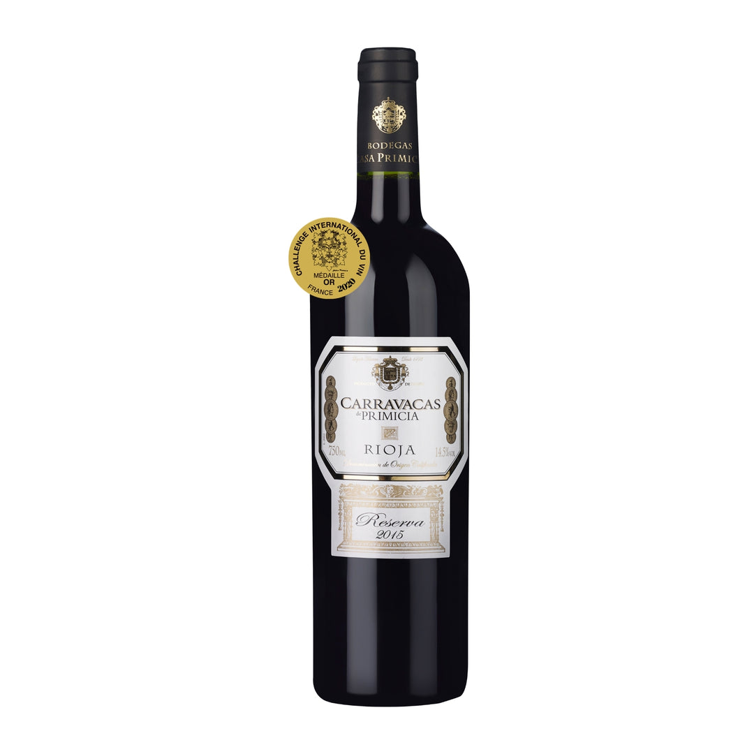 【10年熟成里奧哈珍藏】Carravacas de Primicia Reserva Rioja 2015 1瓶