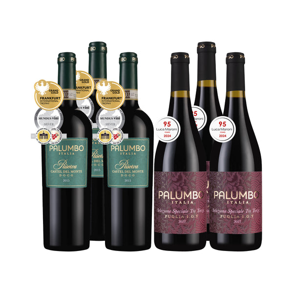 Palumbo系列紅酒組合6瓶