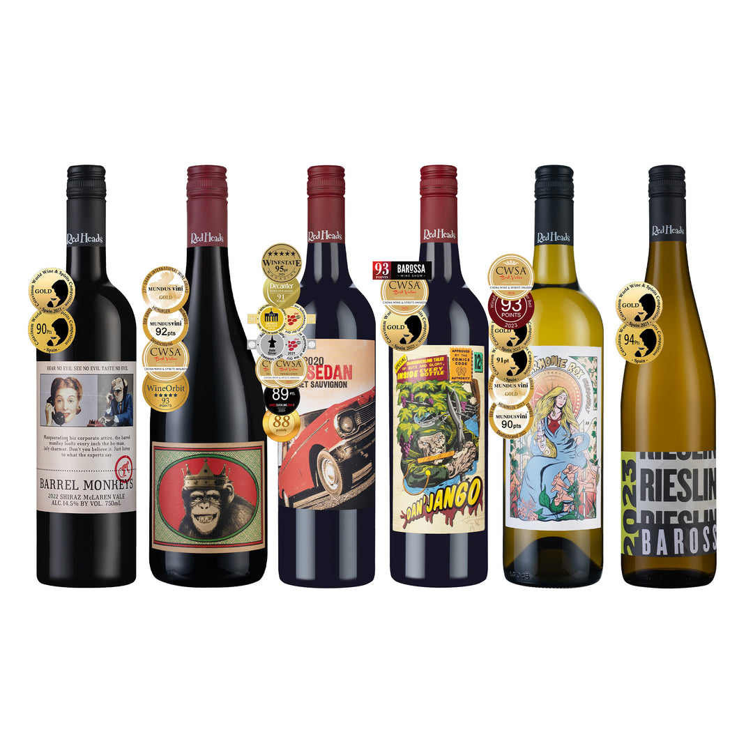澳洲RedHeads 90+ 高分佳釀 6瓶