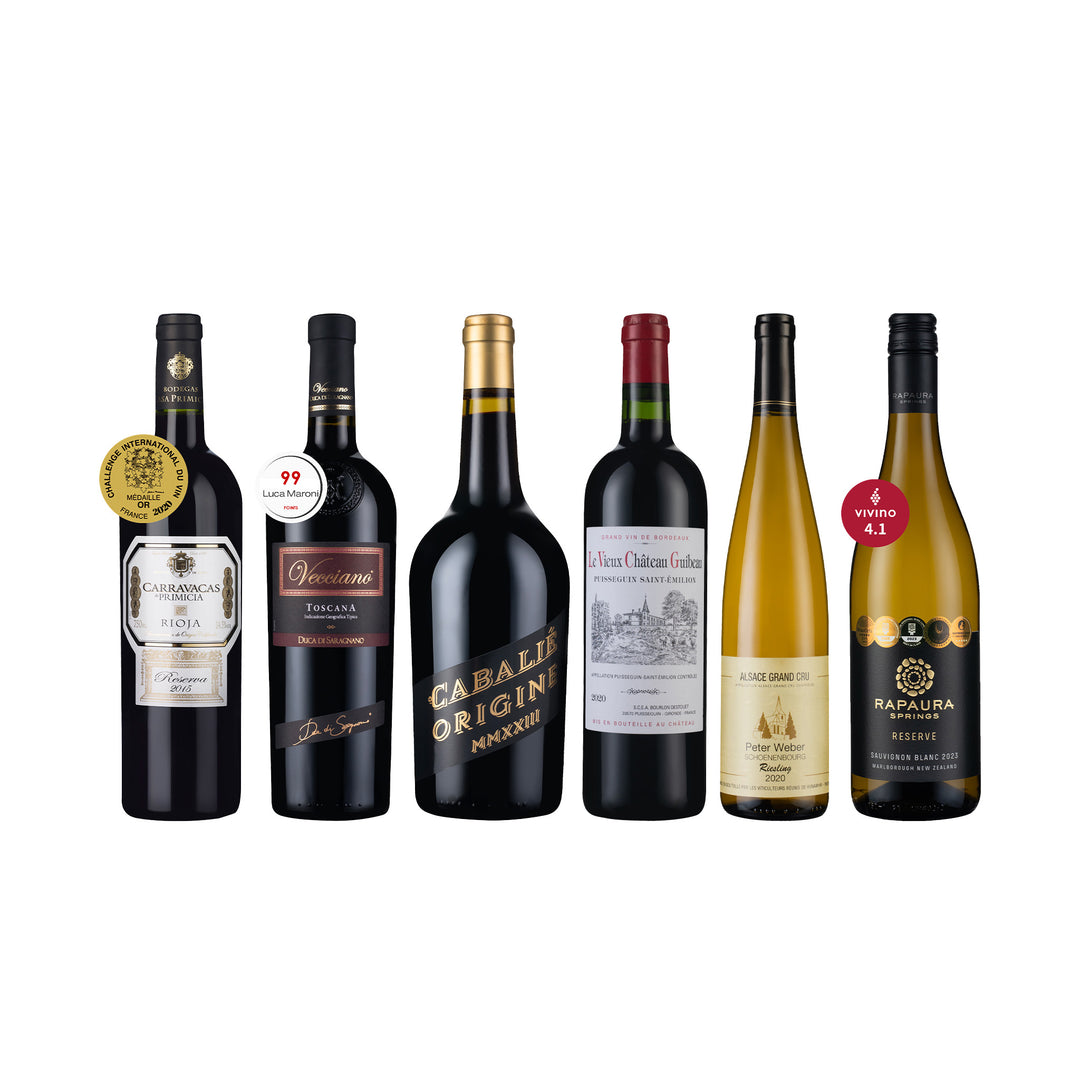 【官網限定】鑑賞級玩家名酒6瓶