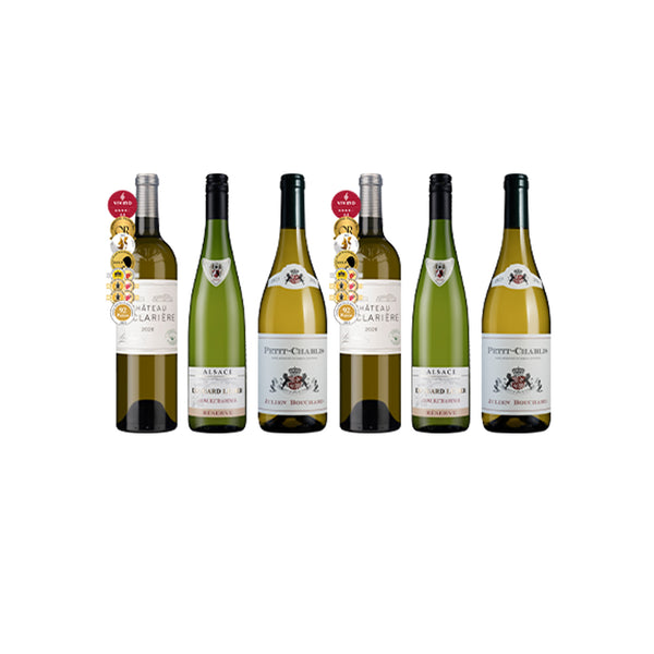 法國頂級白酒組6瓶