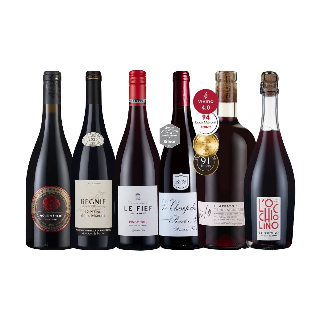 春天冰飲輕紅酒6瓶組