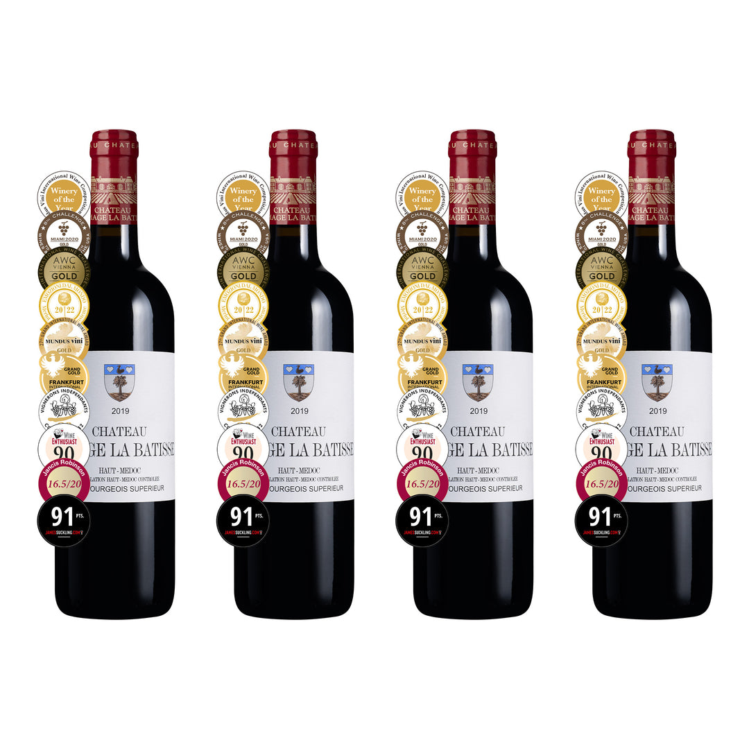 特級中級酒莊 Chateau Ramage La Batisse 2019 4瓶