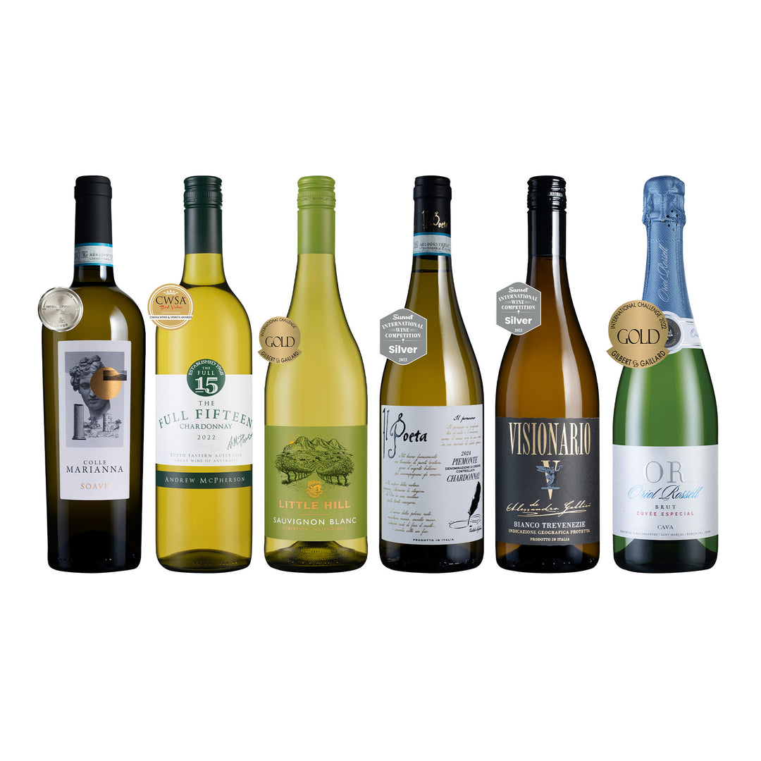 【一銀專享 6】 春夏獲獎白酒氣泡酒組 6瓶