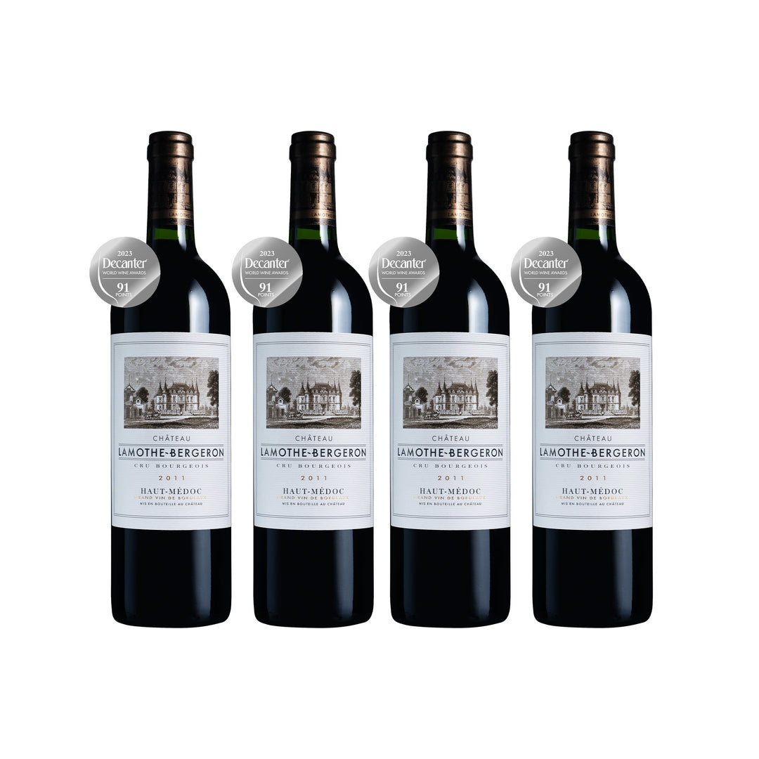 Château Lamothe Bergeron 2011 4瓶