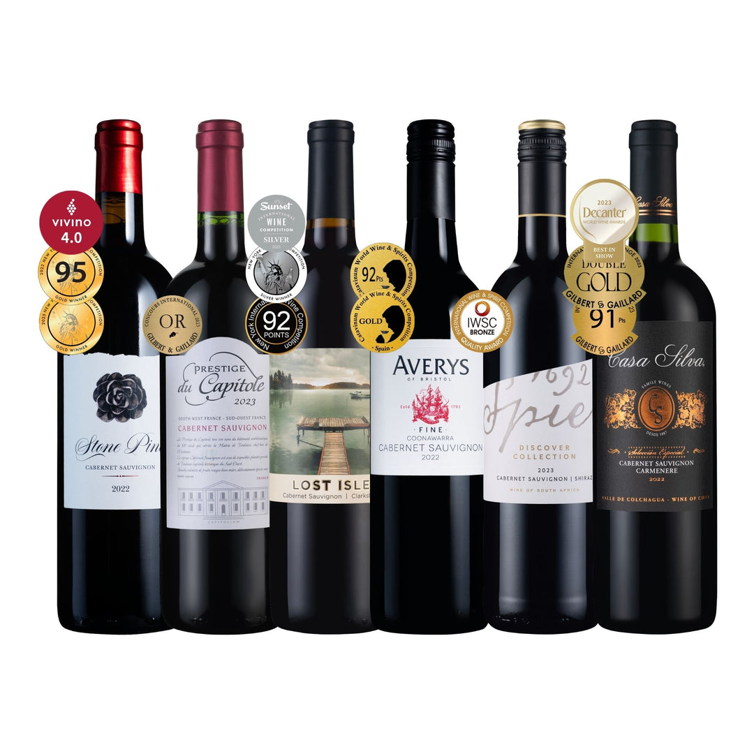[6073 8/25 CUS EDM] Awarded World Cab Sauvignon (6 x 1)