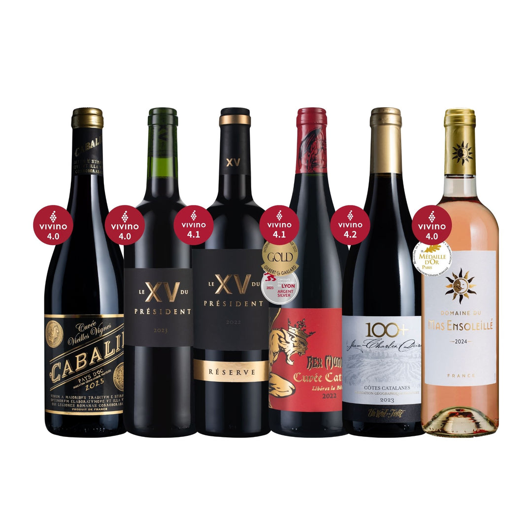 法國Vivino 4★+高分格納希美酒組 6瓶