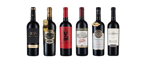 Vivino 4.0+好評精選酒組6瓶