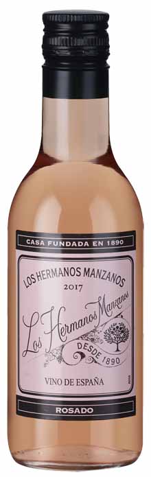 Los Hermanos Manzanos Vino Rosado (187ml)