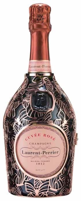 Champagne Laurent-Perrier Cuvée Rosé Brut Butterfly Robe